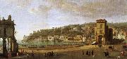 william shakespeare a painting showing the of the shoreline at naples oil painting reproduction